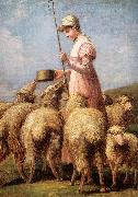 Anna Chamberlain Freeland Shepherdess china oil painting reproduction